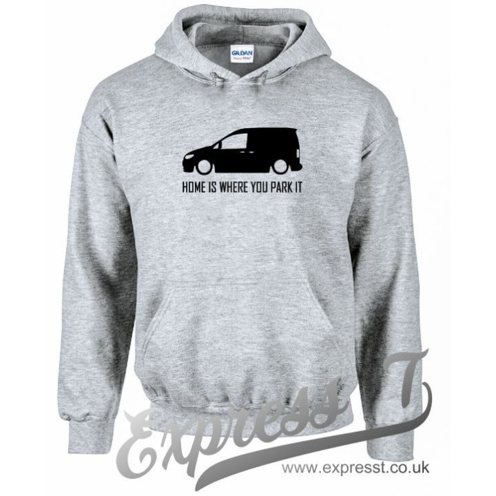 VW Caddy "Home Is Where You Park It" Hoodie